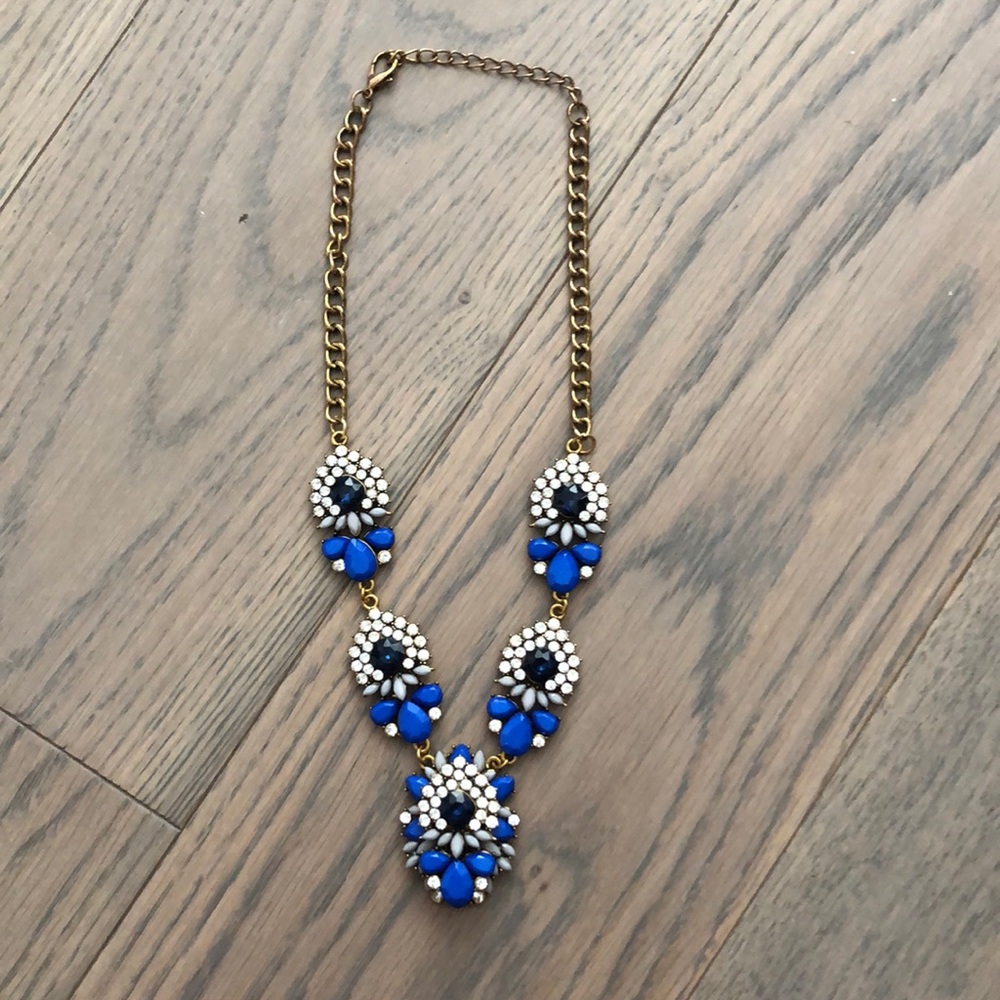 💙💙💙 Blue sapphire statement necklace! 💙💙💙